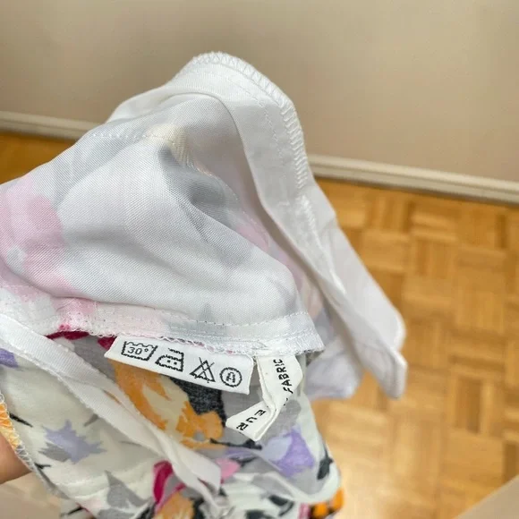 Vintage Floral Midi Skirt - Multicolor - Picture 8 of 8